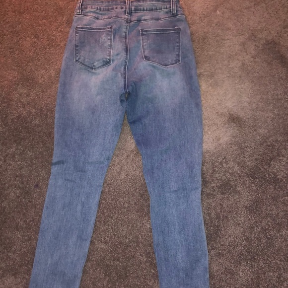 Medium Denim Blue Jeans - Picture 3 of 4